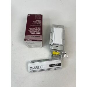 Lutron Maestro MA-R-WH Companion Dimmer Switch White 8.3 A 120V